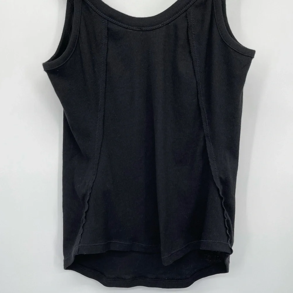 Intimately Free People Ribbed Tank Ruffle Back - Picture 8 of 9